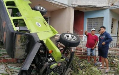 Fotos del desastre en Santo Suárez/ Sergio Alejandro Gómez
